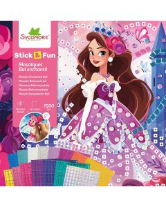 Sycomore MOSAIC CRAFT KIT "Stick & Fun" Enchanted Ball (5 years+)