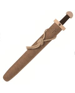VAH Wikinger HOLZSCHWERT mit Halterung Natur (65cm)
