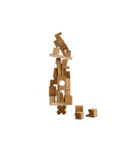 Wooden Story Holz STAPELTURM natur