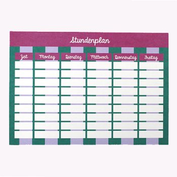 Timetables